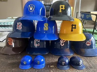 Vintage Plastic Baseball Helmets Lot Of 13 • $15