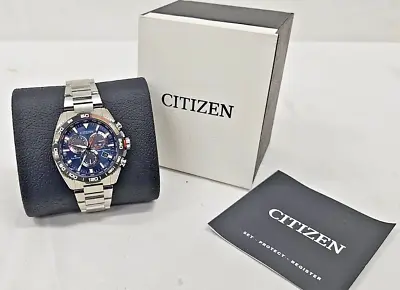 Citizen CB5034-58L Eco Drive Atomic ProMaster Stainless Steel Men's Quartz Watch • $209.95