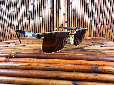 CAZAL Vintage Sunglasses Tortoise Brown * Gold Tone * Black 58-20-155 SUPER RARE • $189.99