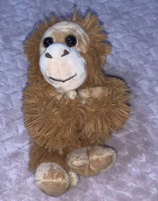 Wild Republic Mini Plush Monkey With Snap Back Arms EUC 8” • $7.50