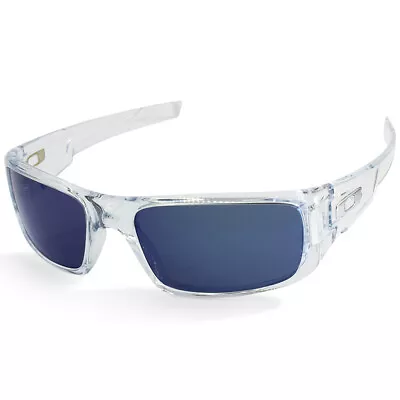 Oakley Crankshaft OO9239-04 Polished Clear/Ice Iridium Men's Sport Sunglasses • $169.95