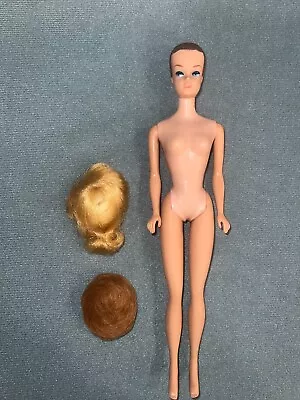 1963 Mattel Fashion Queen Barbie - With Two Wigs • $40