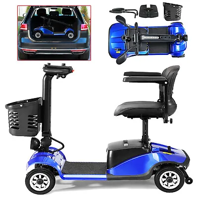 4 Wheels Folding Mobility Scooter Power Wheelchairs Electric Long Range Seniors • $459