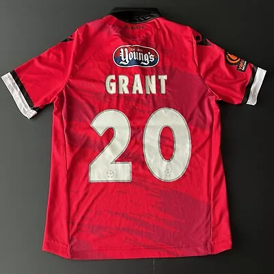 Match Worn Joel Grant 2020/2021 Grimsby Town Third Shirt • £100