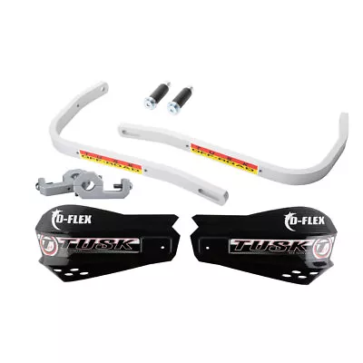 Tusk D-Flex Handguards With MX Shields Black 7/8  Bar Mounts 1601730007 • $66.30