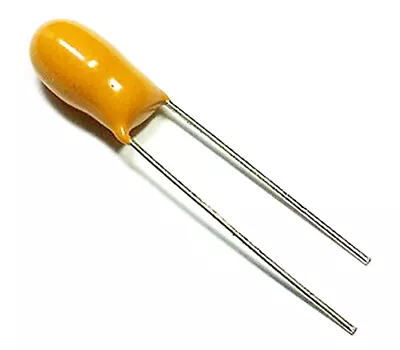 5.6uF 15V Solid Resin Dipped Tantalum Capacitor Polarized +/-20%  • $8.99