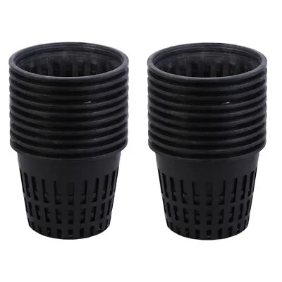 20pcs Planting Bucket Succulants Hydroponic Container Plant Net Pot Grow Cup New • $10.81