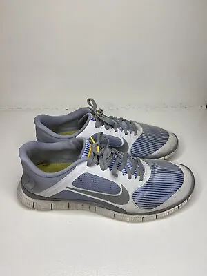 Nike Livestrong X Free 4.0 V3 LAF White Reflective Silver Size 13 • $30