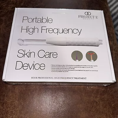 Project E Beauty D'arsonval High Frequency Wand Neon & Argon | Violet & Orange • $59.99