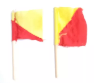 Vintage 1960s GI Joe Navy Attack Flags Naval Semaphore Signal Flags • $34.61