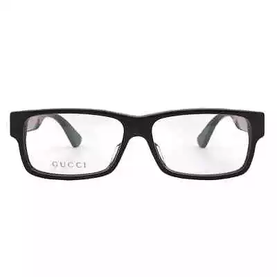 Gucci Demo Rectangular Men's Eyeglasses GG0344OA 001 56 GG0344OA 001 56 • $152.76