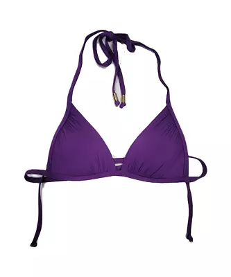 NEW Voda Swim Brand Purple Envy String Push-up Bikini Top Size XS • $35