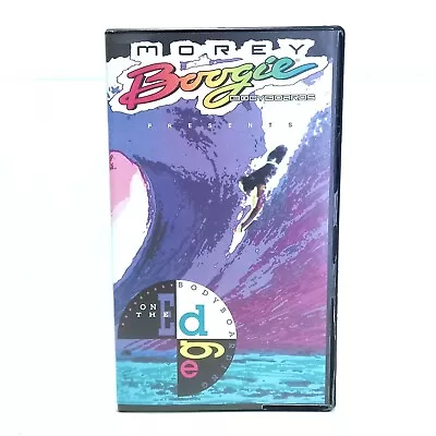 Vintage Bodyboard VHS Tape MOREY BOOGIE - BODYBOARDING ON THE EDGE Film 1992 • $25