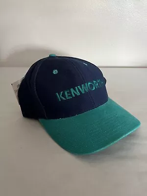 Vintage Kenworth Embroidered Snapback Hat New Old Stock Adjustable USA Green • $22