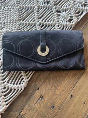 $30 • Buy Oroton Clutch Wallet Black As New 