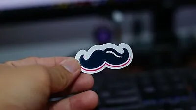 Mustache Die Cut Decal Stickers For Cars Laptop Wall Waterbottle Tumblers Yeti  • $5.81