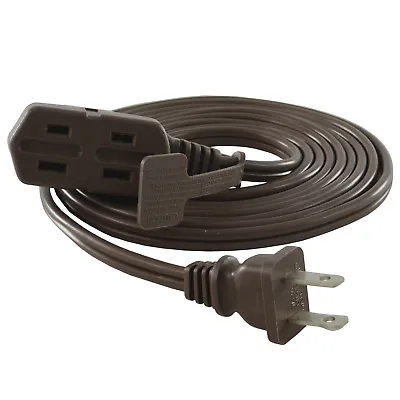 Conntek NEMA 1-15 Two Prong US Household Extension Cord With 3 Outlets 9ft. • $14.95