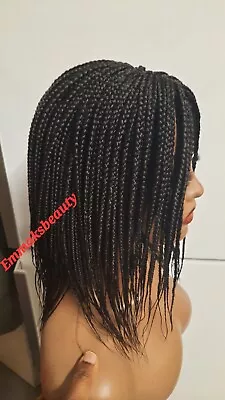 £65 • Buy Feathers Braided Short Wig. MADE TO ORDER ONLY!