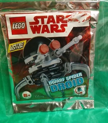 Lego 911835 Star Wars Dwarf Spider Droid Minifigure New Unopened Limited Edition • $39.99