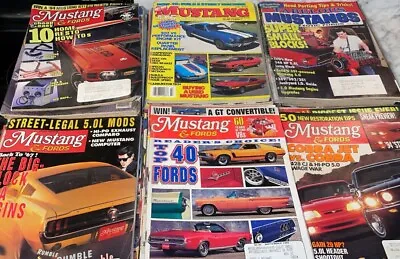 Vintage Mustang Magazines Lot Of 41 Custom Rodder Fabulous Mustangs & Fords • $50