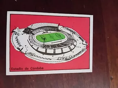 Panini Argentina 78 World Cup Sticker No 37 Cordoba Stadium • £1.50