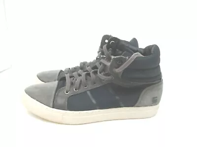 G-Star Raw Men's High-Tops Sneakers Suede & Blue Denim - Size 9 M • $29.99