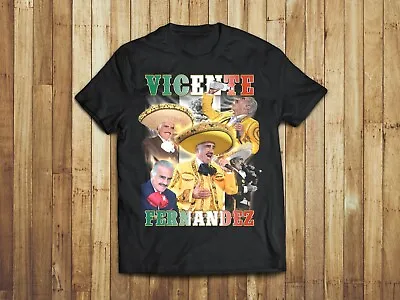 Vicente Fernandez Tribute T-Shirt 100% Cotton Limited Edition Rare Collectible  • $25