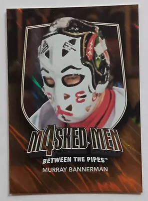 2011-12 ITG Between The Pipes Masked Men Gold Murray Bannerman /10 Blackhawks • $19.99