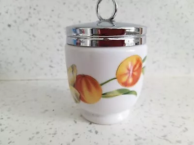 Royal Worcester King Size Egg Coddler Oranges And Flowers • £14.99