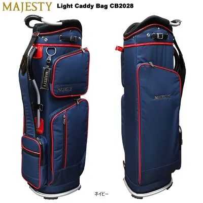 MAJESTY Lightweight Golf Caddie Bag CB2028 Navy 9-Type 2.5kg Maruman JP Post EMS • $398