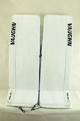 Vaughn Ventus SLR 3 Pro Carbon Goalie Leg Pads Senior Size 35+2 White (0824-6027 • $1100