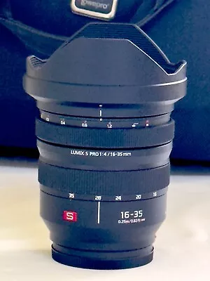 Panasonic Lumix S Pro 16-35mm F4 Lens • $1299