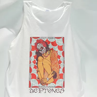 Deftones Rock Metal T-shirt Sleeveless Unisex Vest Tank Top S-3XL • £14.99