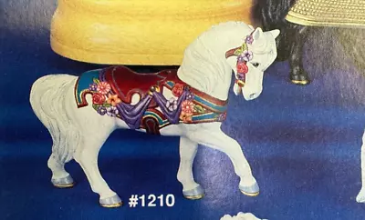 Vintage Alberta Ceramic Mold #1210 Mb Carousel Flower Horse • $67