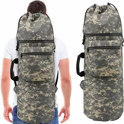 Universal Longboard Backpack Skateboard Carry Bag Skiboard Handbag Shoulder Bag • £10.86