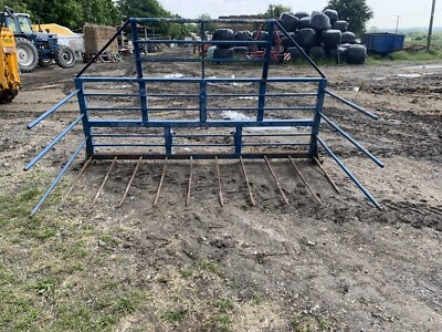 £550 • Buy Buckrake/push Rake/muck Fork/silage Bales/tractor/tractor Trailer/silage Trailer