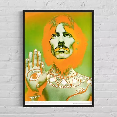 GEORGE HARRISON 'Look Magazine' 1967 Richard Avedon NEMS Poster 22½ X31  • $49.67