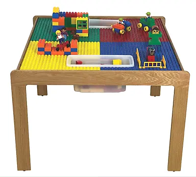 Fun Builder Table-Compatible With DUPLO® Brand Blocks-27 X27 - MADE IN USA! NEW! • $239.95