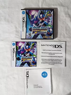 Mega Man Star Force: Pegasus (Nintendo DS) Case & Manual  **NO CARTRIDGE** • $10