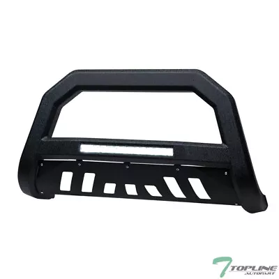 Topline For 2006-2010 Hummer H3 AVT Aluminum LED Bull Bar Guard - Textured Black • $225