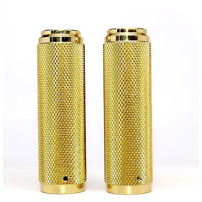 Motorcycle Grips For Nash Sticky Internal Throttle In Solid Brass • $139.95