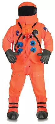 Orange Astronaut Suit Deluxe Costume NASA Space Halloween • $149.99