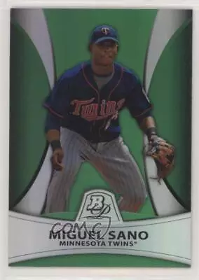 2010 Bowman Platinum Prospects Green Refractor /499 Miguel Sano #PP28 • $2.55