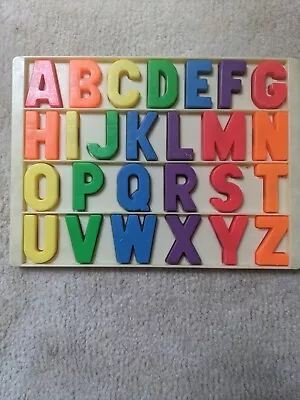 Vintage Fisher Price Magnetic Letters And Tray • $24.99