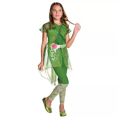 DC Super Hero Girls Childrens/Kids Deluxe Poison Ivy Costume (BN5028) • $68.90