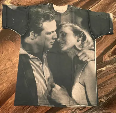 Vintage Stanley DeSantis XL T-Shirt  On The Waterfront  Marlon Brando - Rare! • $179