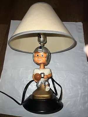 Dallas Cowboys Nodder Bobblehead  Lamp Vintage 1960s • $155
