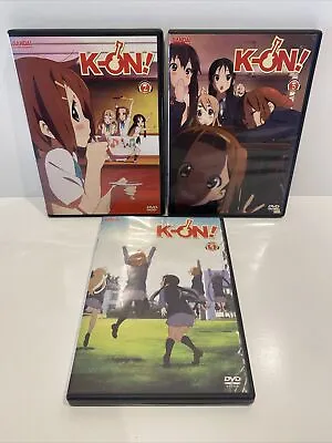 K-On! : Bundle (DVD 2009) Region 4 Disc 2 3 4 Anime • $25