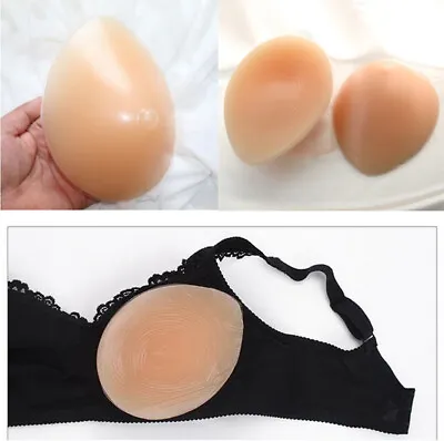 Waterdrop Silicone Breast Form Bra Insert Fake Boob For Mastectomy Crossdresser • $16.99