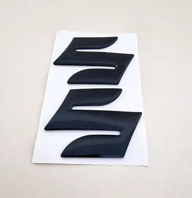 Suzuki Black 3D Badge Tank Emblem Logo Stickers Graphics Decals Gsxr Sv Gsf Gsr • £9.95